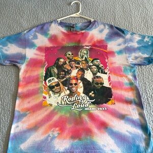 Gildan Multicolor Tie-Dye Graphic Tee